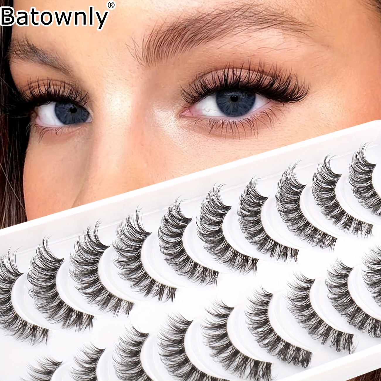 10 Paar 3D Fake Wimpern