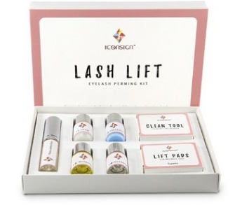 ICONSIGN Lash Lift Kit – Wimpernlifting Set für langanhaltenden Schwung & professionelle Ergebnisse